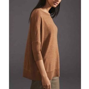 Anthropologie Boat Neck Merino Wool Sweater